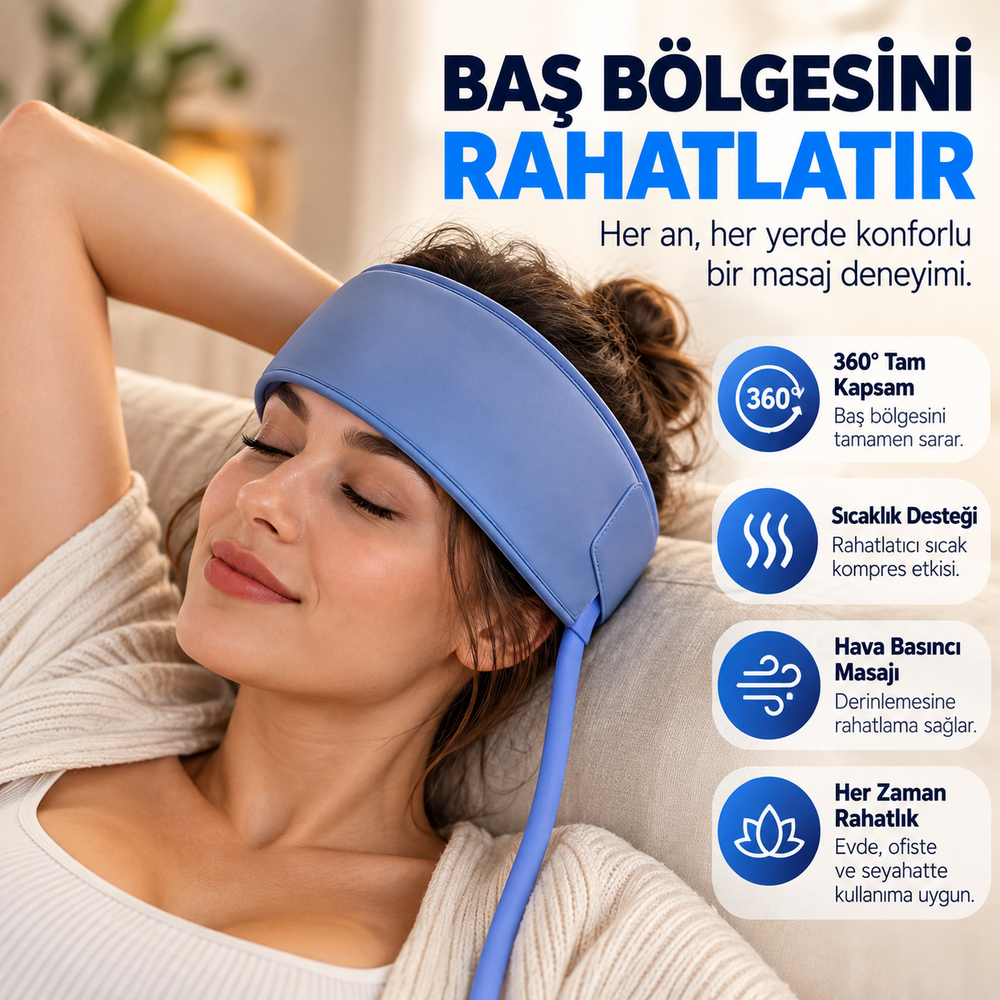 Akıllı Baş Masaj Cihazı